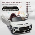 thumbnail image 2 of 12V Ride on Toy Car, Licensed Bentley Electric Car, Remote Control, 2 Speeds, Kids Cars to Drive Battery Powered Wheels, 2 of 6