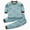 Y217-Mint Green, variant on ICVBLUW 2 Piece Pajamas Girl Long Sleeve Sets Toddler Girl Pjs Kids Fall Winter Sleepwear Sets
