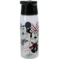thumbnail image 2 of Disney Mickey  and  Minnie Gazing Flip-Top Waterbottle, 2 of 2