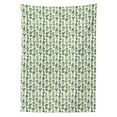 thumbnail image 3 of Ambesonne Cactus Tablecloth Rectangular Table Cover, Succulent Houseplants, 52"x70", Grey Apple Green, 3 of 4