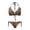 Leopard Cheetah, variant on Leopard Cheetah Sexy Swimsuits for Women V Neck Lace Up Low Waist UPF 50+ Lightweight 2 Piece Bikini Sets Bathing Suits Bikini