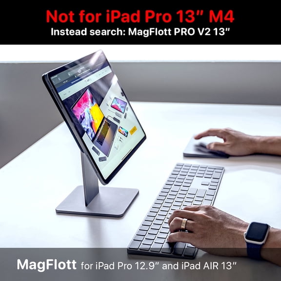 MagFlött™ Magnetic iPad Stand V2.0 Most-crowdfunded iPad magnetic stand (12.9")