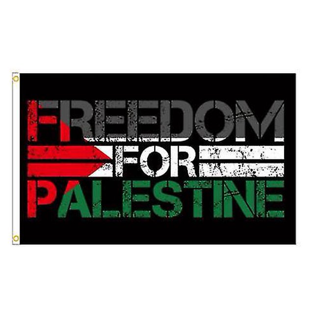 Banderas del Puño de Palestina Libre, 3x5 pies Bandera del Puño de la Libertad Libre del País de Palestina, Apoyo la Bandera de Palestina Ty