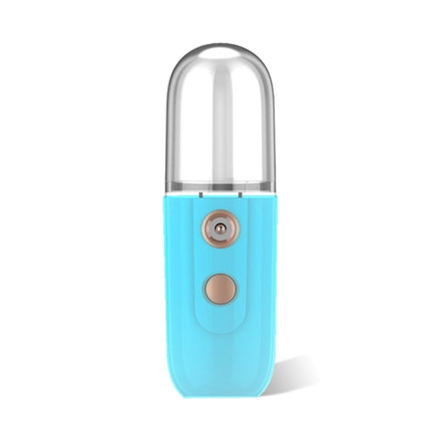 MINI MINI 30ML USB Humidificadores Difusor Facial Plástico Rociador Rociador Mistola Handurización Handheld Skin Care Máquina Herramienta Azul Inevent HA028263-03B