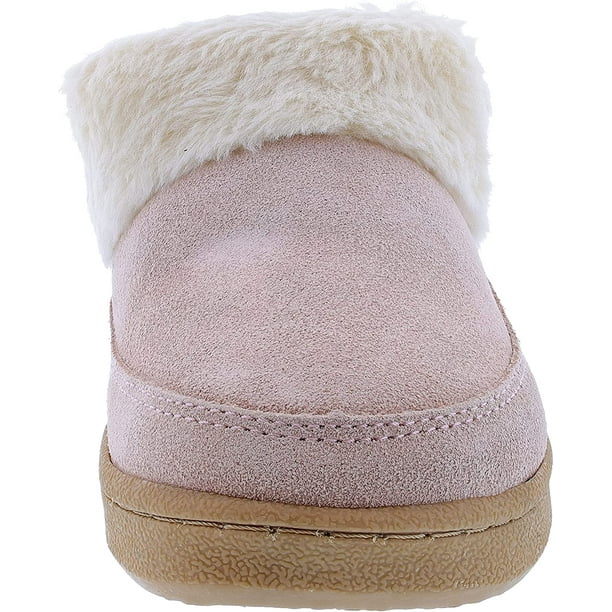 Clarks Pantoufles en peluche doubl es de fausse fourrure pour