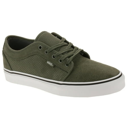 Vans Chukka Low Perf Grape Leaf/True White Men's Classic Skate Shoes Size 8