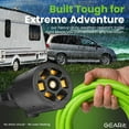 thumbnail image 4 of Cable para remolque, conector GearIt de 7 pines, resistente, 4,9 m, 4 of 7