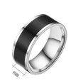 thumbnail image 2 of Nfc Multifunctional Waterproof Stainless Steel Intelligent Ring Smart Digital Rings Gift, 2 of 2