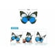 thumbnail image 2 of 200pzs Mariposas 3d Pegatinas Decorativas Pared Calcomanía Xtellar multicolor, 2 of 4