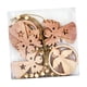 thumbnail image 4 of 10 Uds. Colgante hueco de madera para árbol de Navidad, decoración navideña ligera con cuerdas para decoración de bodas y vacaciones, resistente Ángel, 4 of 8