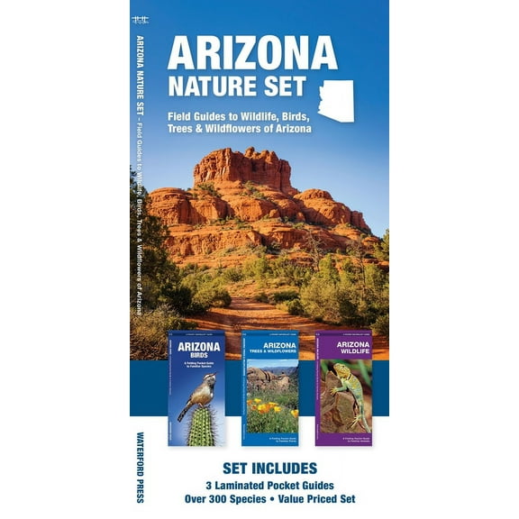 Nature Observation North America Arizona Nature Set: Field Guides to Wildlife, Birds, Trees & Wildflowers of Arizona, (Paperback)