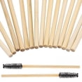 thumbnail image 4 of ACDANC 150 Disposable Mascara Wands Eyelash Brush Spoolies for Eyelash Extension Eyebrow Bamboo Stick Black, 4 of 10