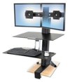 thumbnail image 1 of Ergotron 33349200 WorkFit-S Double Affichage Workstatn, 1 of 1
