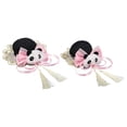 thumbnail image 3 of Pinzas de cabello jinwen estilo chino con borla Rosa, 3 of 8