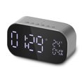thumbnail image 1 of Bluetooth4.2 Altavoz Y Reloj Despertador Escritorio Audio Termómetro Radio Fm Llamada Manos Libres Minnieouse EL013668-04, 1 of 5