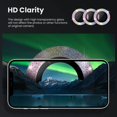 thumbnail image 4 of PINHEN  for iPhone 13 Pro - iPhone 13 Pro Max Camera Lens Protector, 9H Tempered Glass Camera Cover Screen Protector Metal Individual Ring for iPhone 13Pro 6.1 inch iPhone 13 ProMax 6.7 inch, 4 of 7