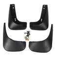 thumbnail image 1 of 4 Pcs / Set Flacons de Boue de Pneu de Voiture Professionnels Garde-Boue de Roue Compatible avec Touran 2016, 1 of 8