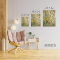 thumbnail image 4 of Wildflower Field Vintage Botanical Canvas Wall Art Print 12X16", 4 of 4