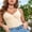 Beige, variant on GZWYHT Bra Tank Tops For Women V Neck Racer Back Tank Top For Women Padded Ribbed Long Tank Fitted Basic Cami Tops Bodysuits Tops Beige L