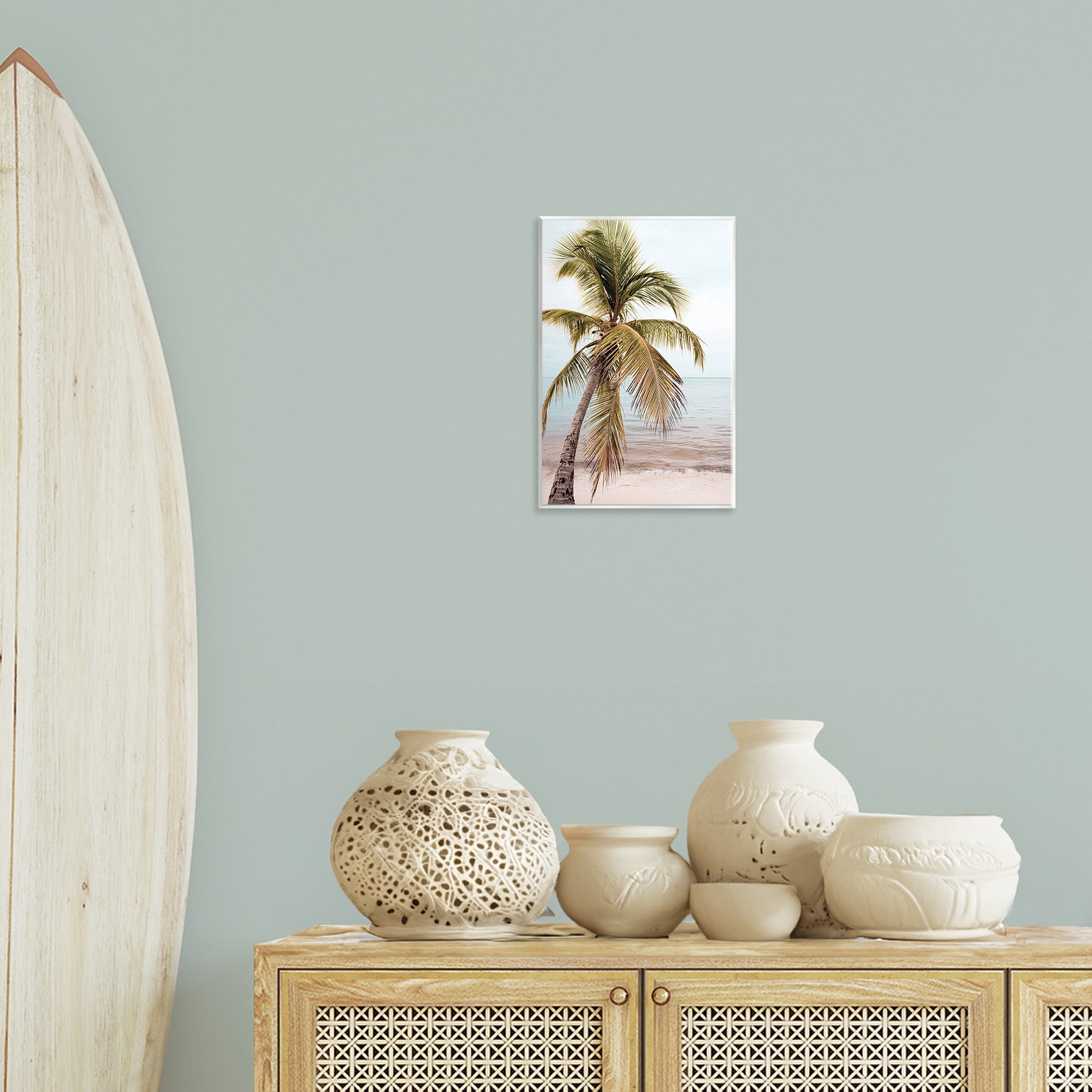 Stupell Industries California Summer Palm Nautical & Beach Photography Unframed Art Print Wall Art, 10 x 15