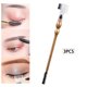 thumbnail image 4 of Cepillo y peine para cejas de doble cabeza, cepillo para cejas en ángulo, perfilador, doble ceja dorado Yuyangstore Peine del cepillo de cejas, 4 of 8