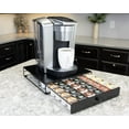 thumbnail image 2 of Nifty Solutions Non-Rolling Coffee Pod Drawer – Compatible with K-Cups, 36 Pod Capacity, Black, 2 of 7