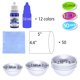 thumbnail image 4 of Set de moldes para bombas de baño DecorRom con kit de colorantes para jabón, 4 of 6