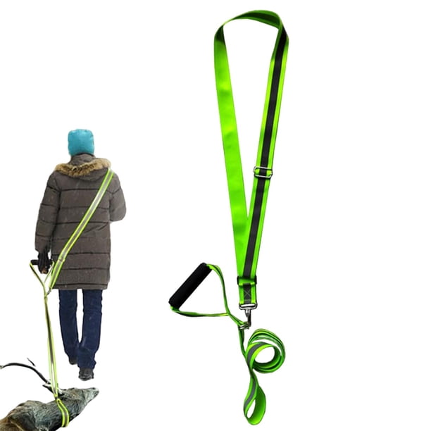 Arnés de de ciervos Correa de hombro ajustable resistente para hombres Portátil y cómodo Verde