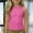 #1-Hot Pink, variant on YaEYa Girls Ribbed Tank Top Fitted Sleeveless Racerback Athletic Workout Top Summer Exercise Yoga Gym Shirts Fits for Kids 4-14 Years