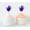 Violet, variant on Darling Souvenir, Hand Shape Cupcake Toppers, Birthday/ Wedding Party Dessert Decorations - Pack Of 20