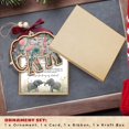 thumbnail image 4 of Ornamento navideño TEEBIM de madera de elefante y acrílico para mujer, 4 of 7