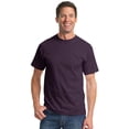 thumbnail image 5 of Port & Company Mens Tall Essential T-Shirt, Eggplant, Large Tall, 5 of 6