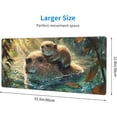 thumbnail image 3 of Otter Mouse Pad Extended Large Gaming Mouse Pad XL Stitched Edges for Gamer Home Office 31.5 X 11.8 Inch, 3 of 14
