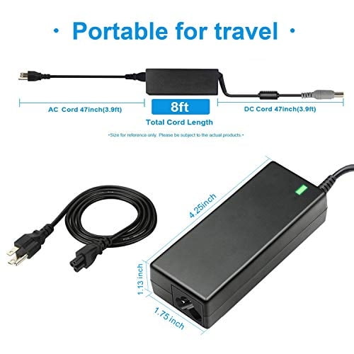 20V 4.5A 90W 40Y7659 Adaptador de CA Cargador para Lenovo Thinkpad T60