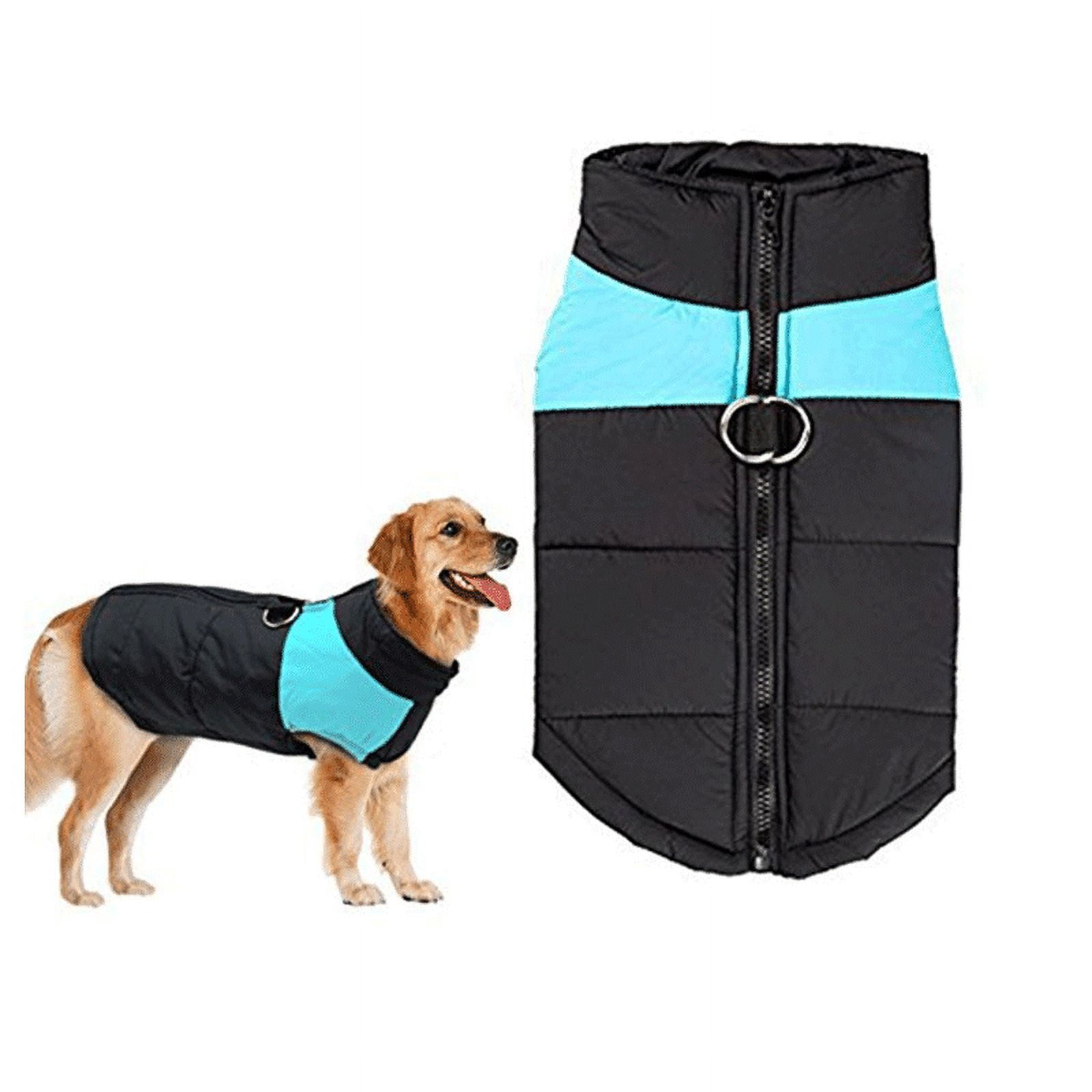 Newstar AHPET007BS Zipper Closure Puppy Jacket, Cold Weather Warm Vest Pet Jackets for Dogs, Blue Pet Clothes Gits Coats for Small / Medium / Large Dogs,(S-5XL) Newstar AHPET007BS Zipper Closure Puppy Jacket, Cold Weather Warm Vest Pet Jackets for Dogs, Blue Pet Clothes Gits Coats for Small / Medium / Large Dogs,(S-5XL)