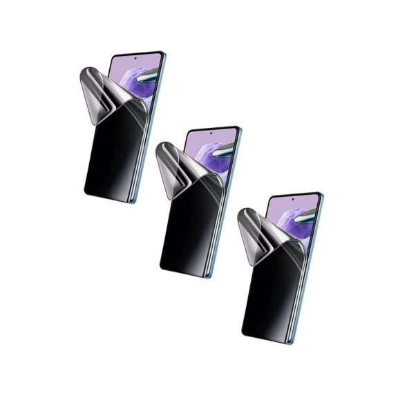 3 Micas De Privacidad Hidrogel Compatible Con iPhone 16E