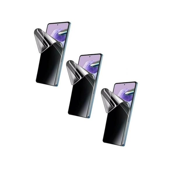 3 Micas De Privacidad Hidrogel Compatible Con iPhone 16E