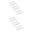 thumbnail image 4 of 30 Pcs Clips de Carrosserie RC 1.2mm Assortiment Kit de Fixation en Métal Portable en Forme de R Automobile 2Ensemble, 4 of 6