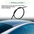 thumbnail image 6 of Roof Sealing Strip Weatherstrip Roof Trim Sunroof Seal for Honda HR-V Left Side No.74316T7A003 1 Pc, 6 of 6