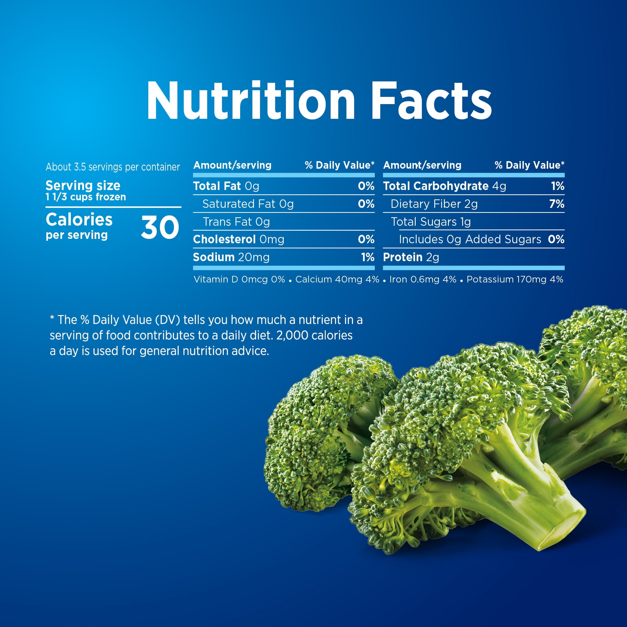Birds Eye Steamfresh Broccoli Florets, Frozen Vegetables, 10.8 oz. Bag