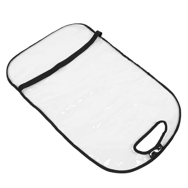 Atrás 2pcs Espésar El Asiente del Asiento Trasero de la Parte posterior de la Cubierta Transparente de la Patada del Niño de la Patada del Niño.