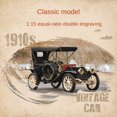 thumbnail image 3 of 3D Three-dimensional Puzzle Wooden Retro Classic Car Model DIY Handmade Assembled Birthday Gift Toy, 3 of 4