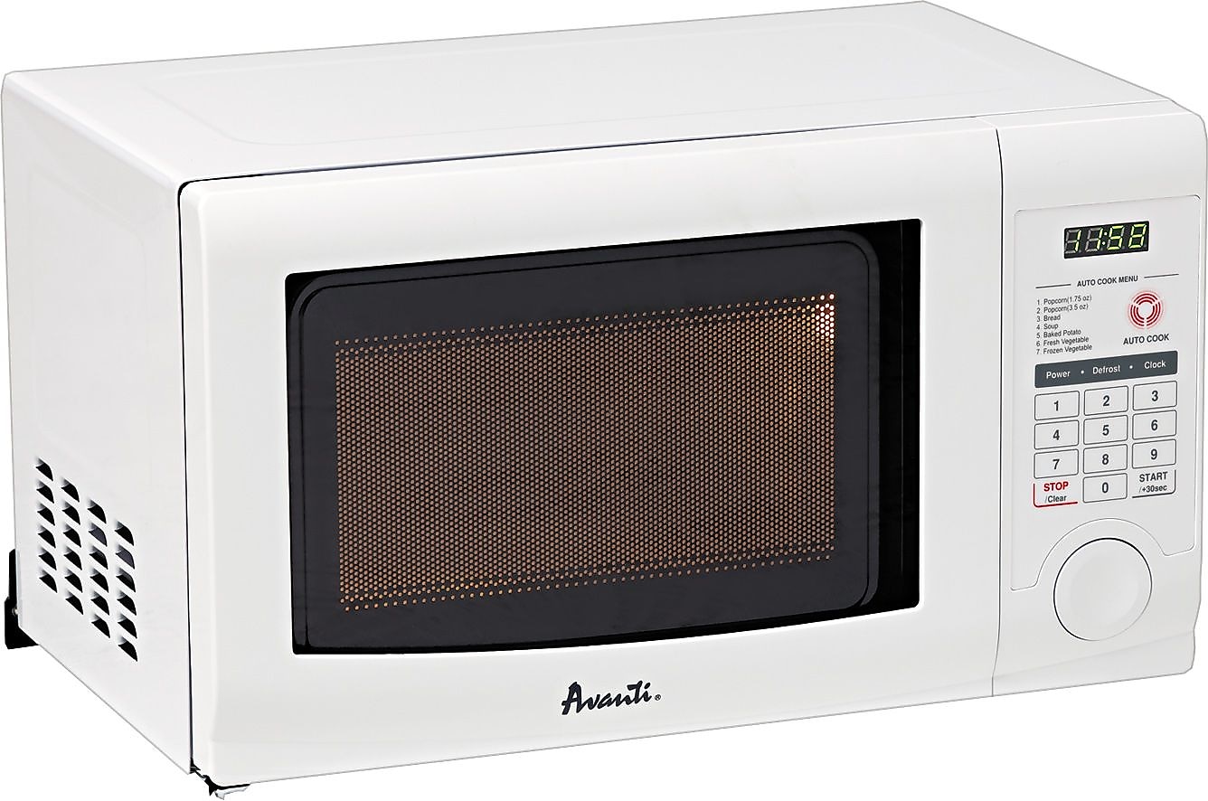 0.7 Cubic Foot Capacity Microwave Oven, 700 Watts, White - image 2 of 2
