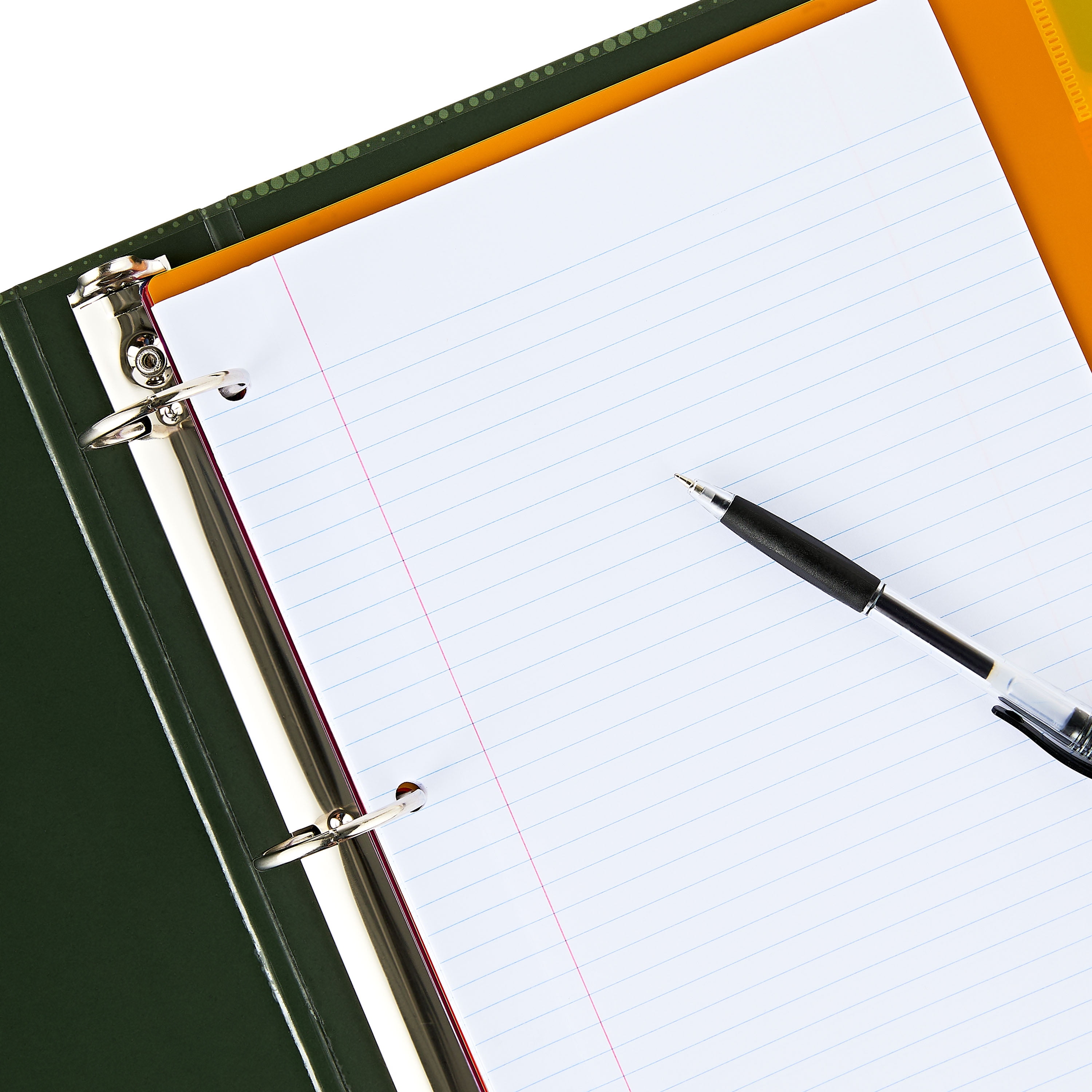 Pen+Gear Reinforced Filler Paper, College Ruled, 8 in x 10.5 in, 100 Sheets