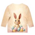 thumbnail image 3 of Vous Êtes Plus Qu'un T-Shirt de Test Imprimé Jour de Pâques Manches 3/4 pour Enfants, Blouse Unisexe Col Rond pour Garçons Filles, 3 of 7