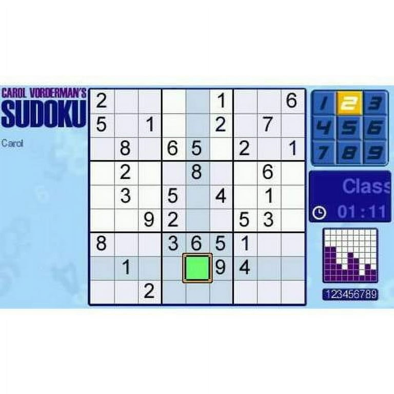 Carol Vorderman's Sudoku (Sony PSP) with Manual | eBay
