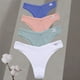 thumbnail image 1 of 4 unids/set de lencería de algodón para mujer, bragas sexis de cintura baja para mujer, ropa interior de M-XL, tangas, Bikini de 10 colores sólidos, bragas íntimas para niñas Tan Jianjun unisex, 1 of 2