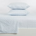 thumbnail image 3 of Great Bay Home Pattern Microfiber Wrinkle Resistant Sheet Set  (King, Light Blue), 3 of 6