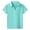 1Mint Green, variant on lnmuld Kids Solid Polo Shirt Notched V Collar Short Sleeve School Uniform Casual Top Color:Mint Green,Size:13-14 Years