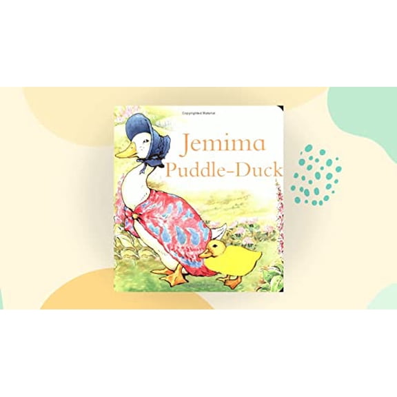 Pre-Owned Beatrix Potter Board Book: Jemima Puddle-Duck (The World of Peter Rabbit) Paperback
